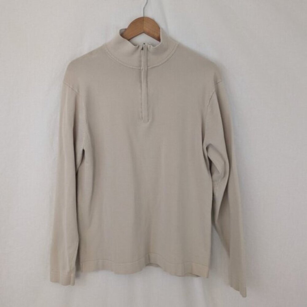 Retro Concepts By Liz Claiborne Half Zip Long Sleeve Size Medium Men
